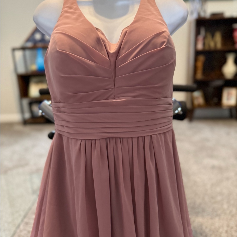 Azazie Mauve Prom Dress